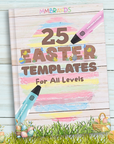 🐰 Easter E-Drawing Book – 25 Easter Templates