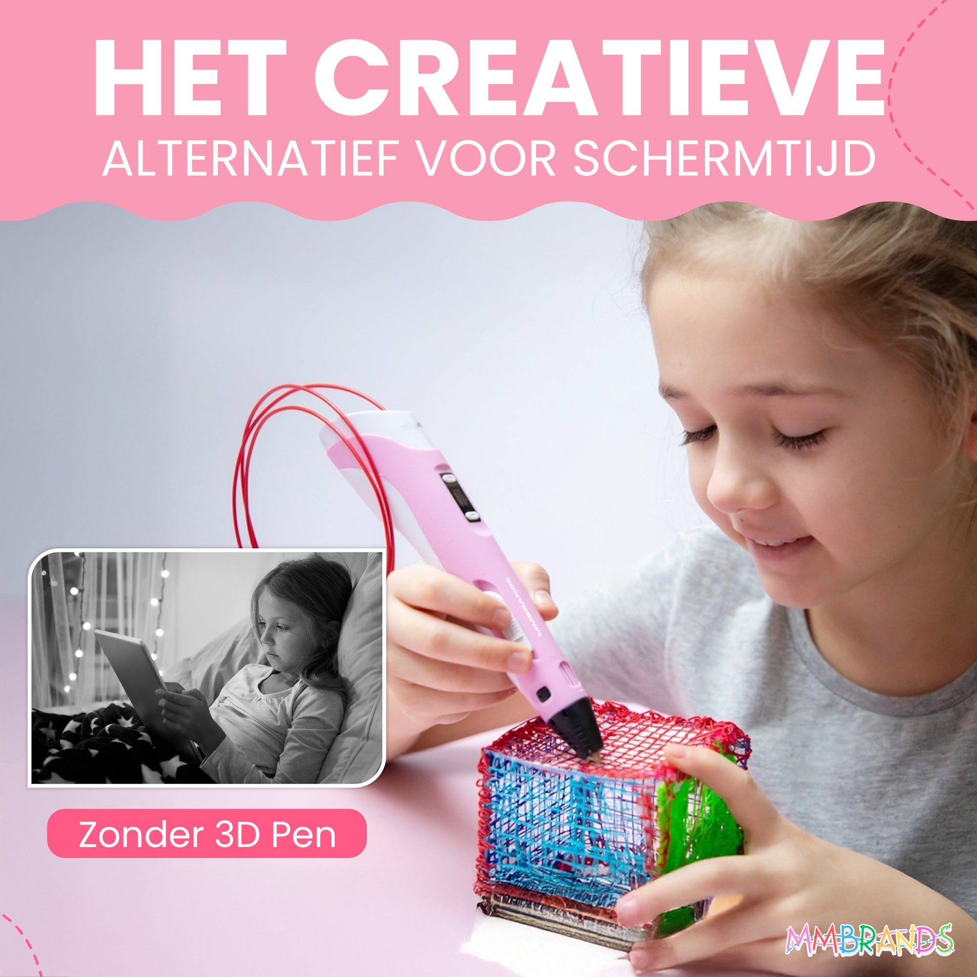 Paquete de inicio de bolígrafo 3D: filamento de 10 colores