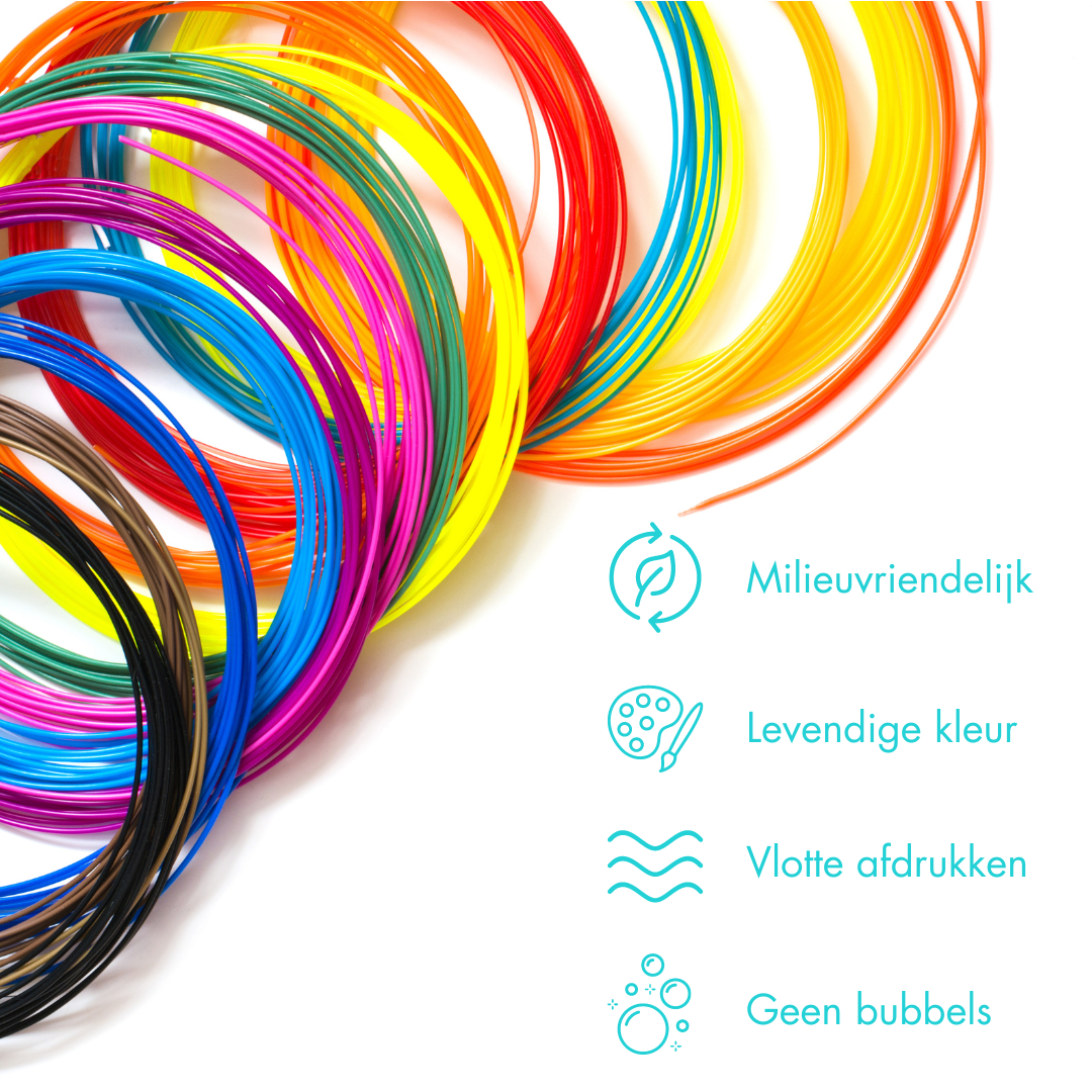 Ricarica Filamento - 100m - 10 Colori